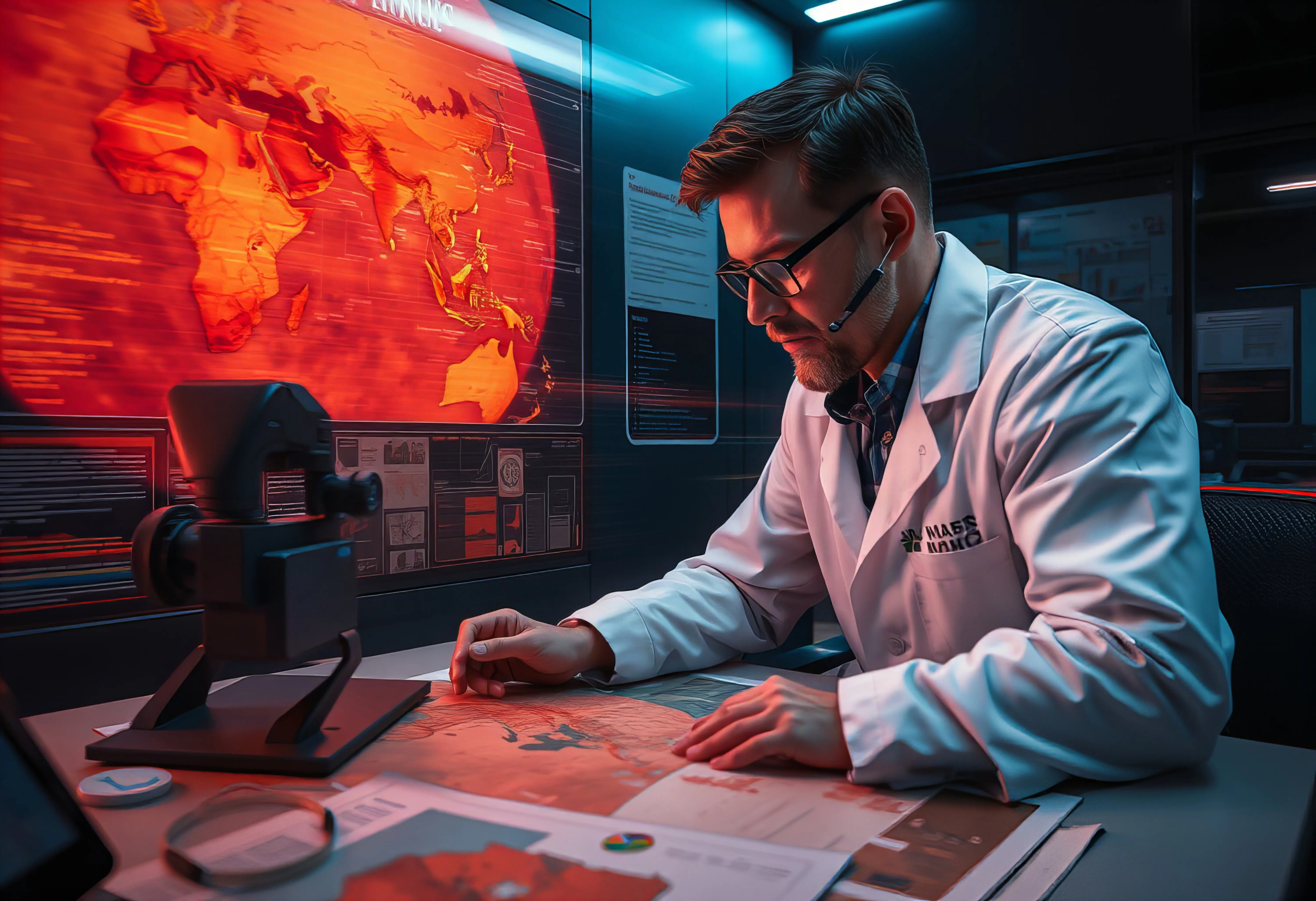 Ein Wissenschaftler entwickelt eine Strategie zur Terraformierung bestimmter Bereiche des Mars.